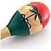 Painted Mondo Ritmo Mano Naturale In Legno Maracas - Childrens Strumento A Percussione Piccolo - Foto miniatura 4