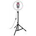 Treppiedi Professionale Celly Con Ring Light E Telecomando Multifunzione - Foto miniatura 14