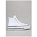 Scarpe Chuck Taylor All Star Lift Leather Hi Taglia 40 Codice 561676c Bianco - Foto miniatura 7
