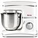 Impastatore Gastronomo Potenza 1000 Watt Colore Acciaio Inox e Bianco - Foto miniatura 1