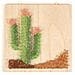 Set Cornice In Legno String Art 22 X 22 Cm - Cactus - Foto miniatura 1