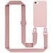 Catena Di Telefoni Cellulari Compatibile Con Apple Iphone 7 / 7s / 8 / Se 2020 In Liquid Rosa - Coperchio Di Protezione In Silicone Con Cordino Regolabile In Lunghezza - Foto miniatura 1