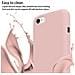 Catena Di Telefoni Cellulari Compatibile Con Apple Iphone 7 / 7s / 8 / Se 2020 In Liquid Rosa - Coperchio Di Protezione In Silicone Con Cordino Regolabile In Lunghezza - Foto miniatura 3