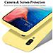 Custodia Compatibile Con Samsung Galaxy A20 / A30 / M10s / A8s In Liquid Giallo - Coperchio Protettivo In Silicone Tpu Flessibile - Foto miniatura 4