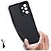 Cover Galaxy A53 5g Soft-touch Originale Silicone Cover Nera - Foto miniatura 3