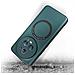 Cover Magsafe Per Honor Magic 5 Pro Semirigida Con Anello Magnetico Verde Scuro - Foto miniatura 4