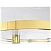Sollux Lighting Lampada Da Soffitto Rio 78 Oro Lucido Led 3000k Th. 252 - Moderno Lampada A Soffitto D'oro 12.5x78x87 Cm - Foto miniatura 4