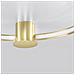 Sollux Lighting Lampada Da Soffitto Rio 78 Oro Lucido Led 3000k Th. 252 - Moderno Lampada A Soffitto D'oro 12.5x78x87 Cm - Foto miniatura 6