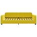 Letto Da Giorno Giallo 80x200 Cm In Velluto - Foto miniatura 2
