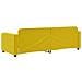 Letto Da Giorno Giallo 80x200 Cm In Velluto - Foto miniatura 4