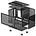 Case CH160 WH Mini-ITX 3 Porte USB 3.2-A /C Colore Nero (Finestrato) - Foto miniatura 4