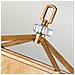 Applique Industrial Nordico Stinson Acciaio Ottone Antico 2 Luci E14 - Foto miniatura 4