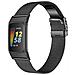 Cinturino In Acciaio Inossidabile Per Fitbit Charge5/6 Black - Foto miniatura 1