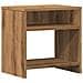 Comodino Rovere Artigianale 40x30x40 Cm In Legno Multistrato - Foto miniatura 2