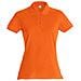 Basic Polo Ladies Arancio L - Foto miniatura 1