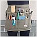 Grembiule Da Lavoro Impermeabile Con Tasche Multiple Black - Foto miniatura 3