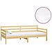 Divano Letto Con Materasso 90x200 Cm Legno Massello Di Pino - Foto miniatura 1
