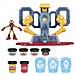 Play-doh Iron Man Armour Factory, Set Con Figura Di Iron Man E Argilla Da Modellare, Dai 4 Anni, Marvel - Foto miniatura 1