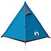 Tenda da Campeggio a Cupola per 2 Persone Blu Impermeabile - Foto miniatura 5
