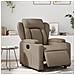 Poltrona Reclinabile Elettrica Cappuccino in Similpelle - Foto miniatura 2