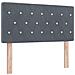 Letto Box Spring con Materasso Grigio Scuro 90x200 cm Velluto - Foto miniatura 7