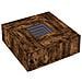 Tavolino da Salotto con LED Infinity Rovere Fumo 100x100x40 cm - Foto miniatura 3