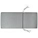 Set Da Pranzo Da Giardino 6 Posti Java Premium Legno D \'acacia Grigio Melange - Foto miniatura 2