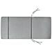 Set Da Pranzo Da Giardino 6 Posti Java Premium Legno D \'acacia Grigio Melange - Foto miniatura 3