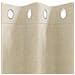 Tende con tende 2 pcs Crema 140 x 260 cm Velluto - Foto miniatura 5