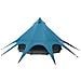 Tenda Teepee con tetto Blu e Grigio 600 x 600 x 347 cm - Foto miniatura 8