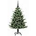 Albero di Natale artificiale preilluminato con set di palline - Foto miniatura 3