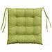 Cuscini per Seduta 2 pcs Verde chiaro 40 x 40 x 6 cm Tessuto - Foto miniatura 7
