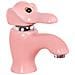 Rubinetto per lavabo da bagno, Blackswan, tipo M288 Elephant, modello rosa, misura 16 cm - Foto miniatura 1