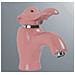 Rubinetto per lavabo da bagno, Blackswan, tipo M288 Elephant, modello rosa, misura 16 cm - Foto miniatura 3