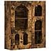 Armadio pensile Rovere fumé 59 x 20 x 71.5 cm Legno multistrato - Foto miniatura 1