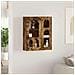 Armadio pensile Rovere fumé 59 x 20 x 71.5 cm Legno multistrato - Foto miniatura 4