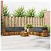 Set divani 9 pcs Naturale e Antracite Legno di Acacia Massello - Foto miniatura 2