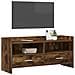 Mobile TV 100 x 33 x 47 cm Rovere Fumo Legno ingegnerizzato - Foto miniatura 2