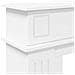 Cornice per camino Bianco 102 x 26 x 100 cm - Foto miniatura 7