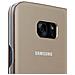 S View Flip Cover Custodia per Galaxy S7 - Oro - Foto miniatura 9