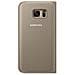 S View Flip Cover Custodia per Galaxy S7 - Oro - Foto miniatura 2