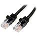 Cavo di rete CAT5e - Cavo Patch Ethernet RJ45 UTP nero da 5m antigroviglio - Foto miniatura 1