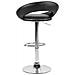 Sgabello Da Bar In Ecopelle Nero Regolabile In Altezza Set Di 2 Pezzi Peoria - Foto miniatura 20