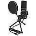 66331 Microfono Microfono Da Tavolo Nero - Foto miniatura 1