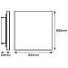 Ledvance Smart+ Wifi Planon Frameless Quadrato Rgbw 20w 110° 3000-6500k 300x300mm, Bianco - Foto miniatura 7
