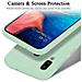 Custodia Compatibile Con Samsung Galaxy A20 / A30 / M10s / A8s In Liquid Verde Chiaro - Coperchio Protettivo In Silicone Tpu Flessibile - Foto miniatura 5