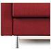 Megan Divano Letto Matrimoniale In Microfibra Smacchiabile T11 Rosso - Foto miniatura 11