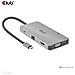 CSV-1594 replicatore di porte e docking station per laptop USB 3.2 Gen 1 (3.1 Gen 1) Type-C Nero, Grigio - Foto miniatura 2