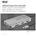 CSV-1594 replicatore di porte e docking station per laptop USB 3.2 Gen 1 (3.1 Gen 1) Type-C Nero, Grigio - Foto miniatura 8