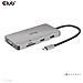 CSV-1594 replicatore di porte e docking station per laptop USB 3.2 Gen 1 (3.1 Gen 1) Type-C Nero, Grigio - Foto miniatura 1